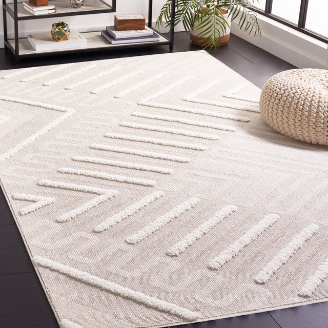 Safavieh Trends Trd104B Beige/Ivory Rug.