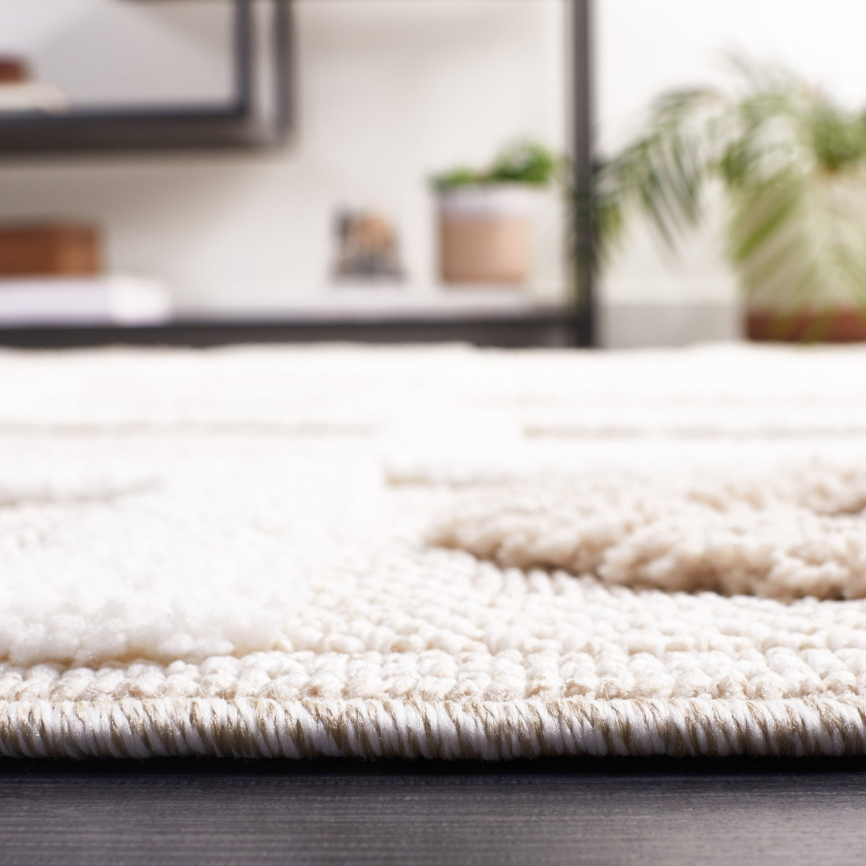 Safavieh Trends Trd108B Beige/Ivory Rug.