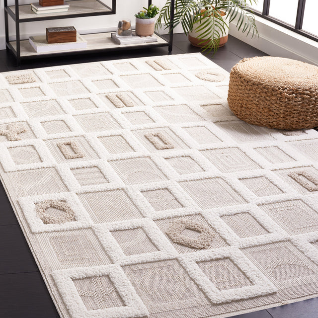 Safavieh Trends Trd108B Beige/Ivory Rug.