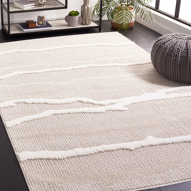 Safavieh Trends Trd112B Beige/Ivory Rug.