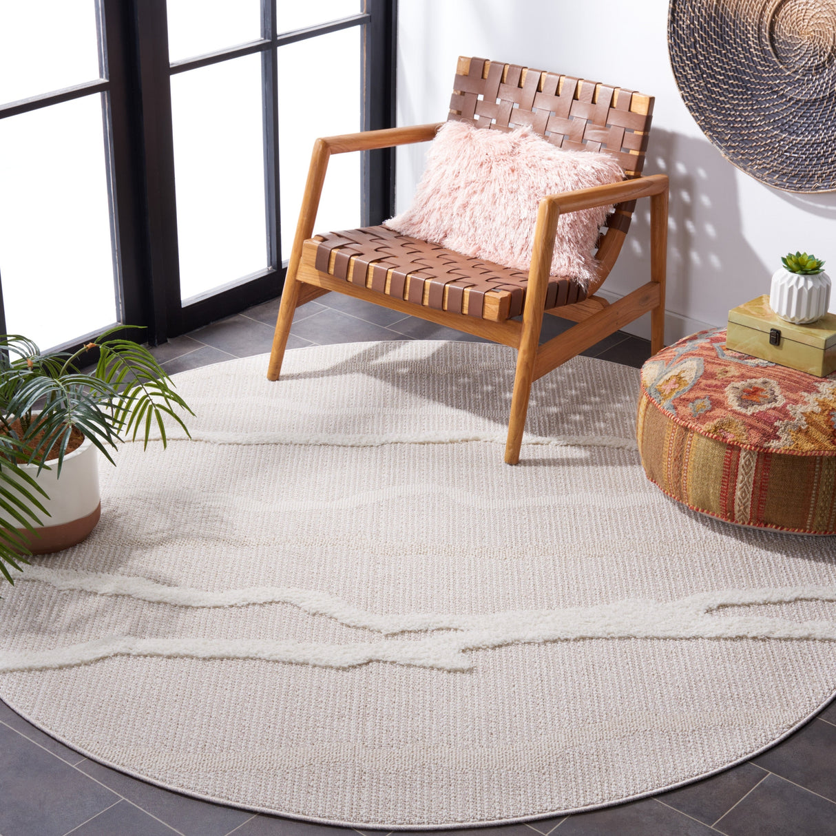 Safavieh Trends Trd112B Beige/Ivory Rug.