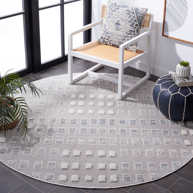 Safavieh Trends Trd122F Grey/Ivory Rug.