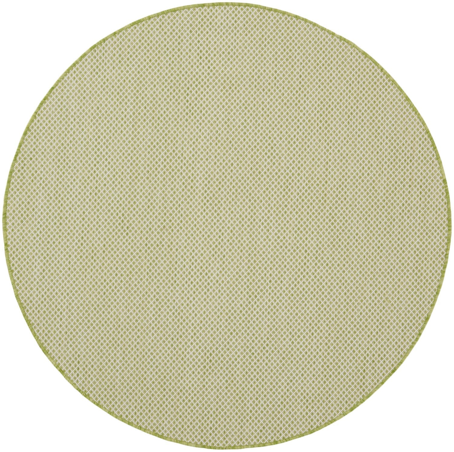 Nourison Courtyard Cou01 Ivory Green Rugs
