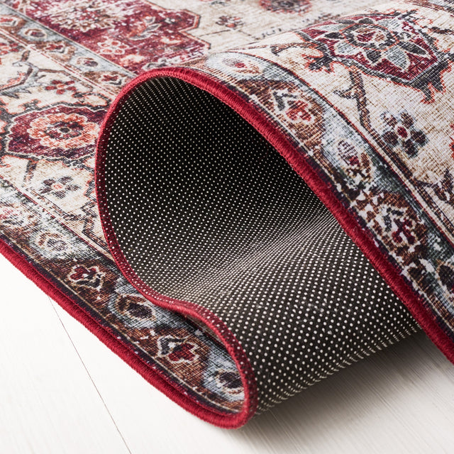 Safavieh Tucson Tsn105C Beige Green/Rust Rug.