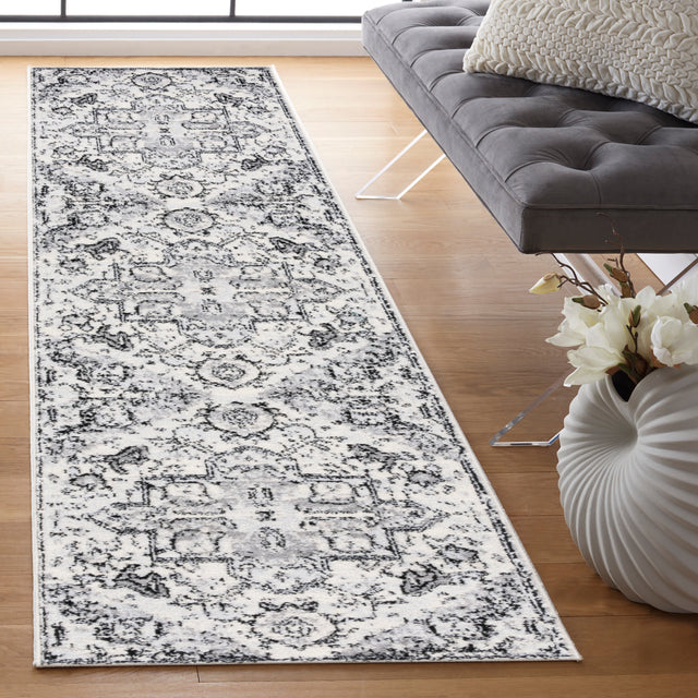 Safavieh Tulum Tul665F Ivory Grey/Light Grey Rug.