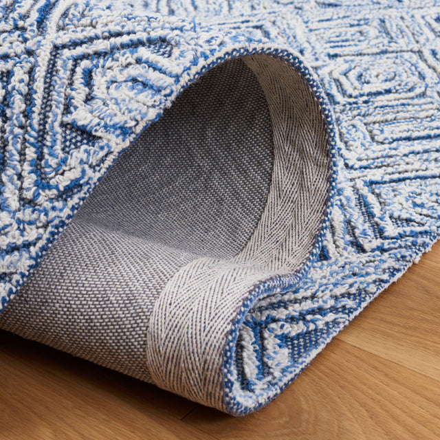 Safavieh Textual Txt201M Blue/Ivory Rug.