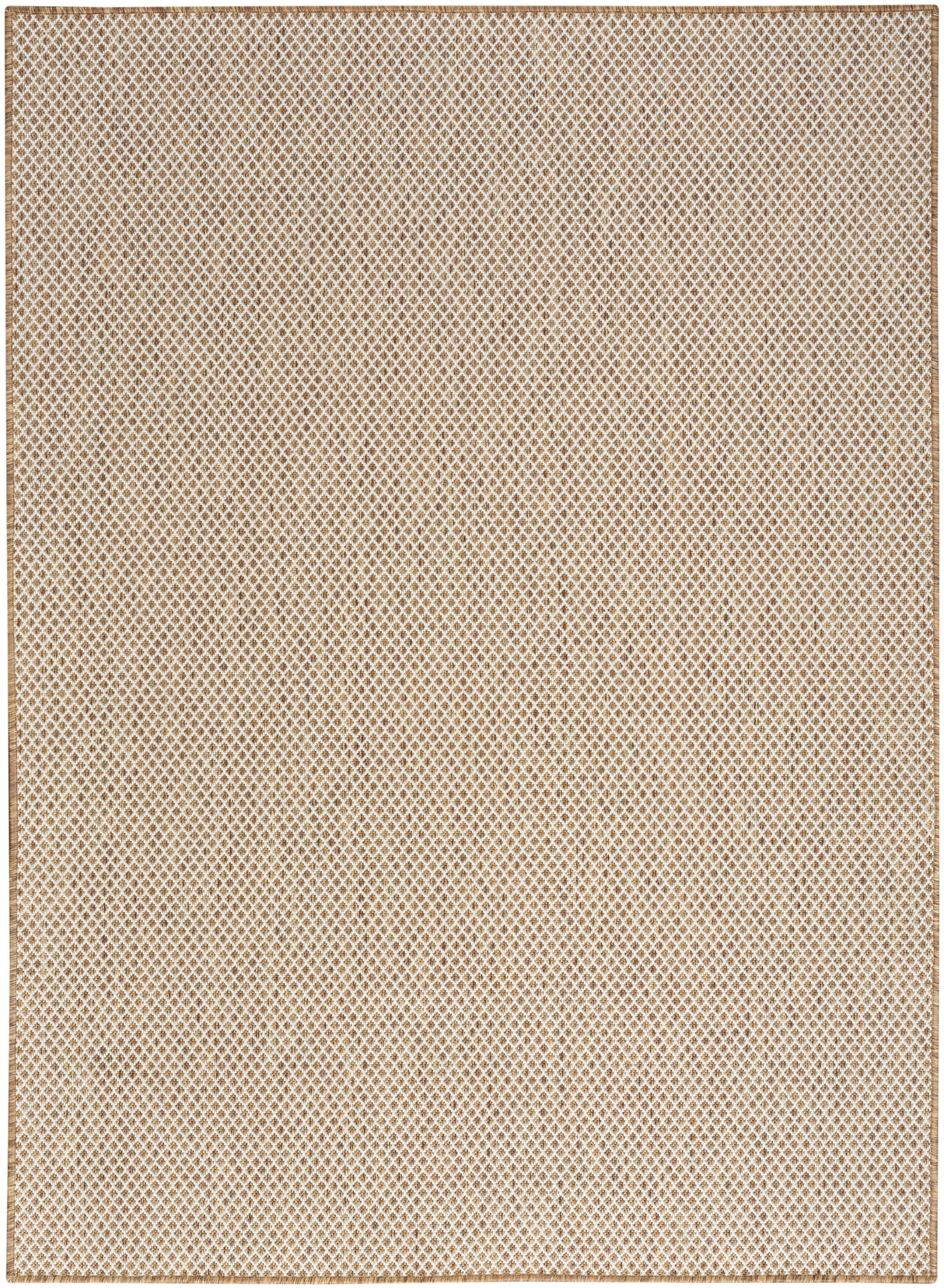 Nourison Courtyard COU01 Machine Made Jute, Ivory Rug
