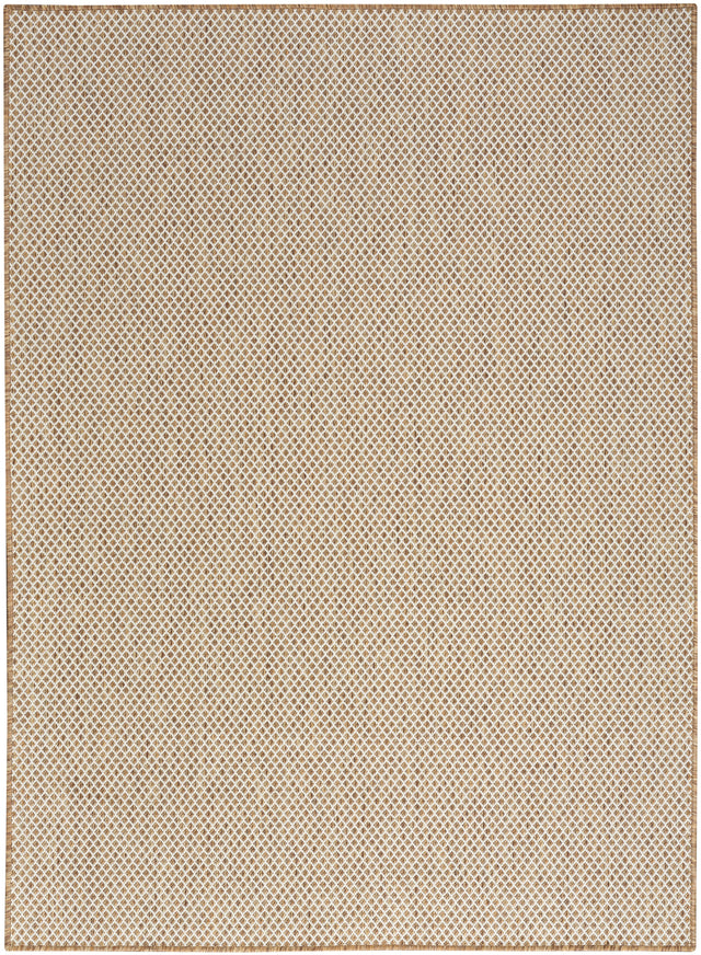 Nourison Courtyard COU01 Machine Made Jute, Ivory Rug