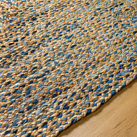 Surya Trenzado Tzd-2300 Camel, Nickel, Tan, Metallic - Silver, Brick, Onyx Rug.