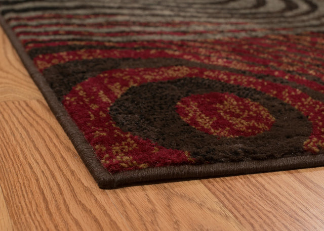 United Weavers Affinity Decibel Multi Rug - angle view