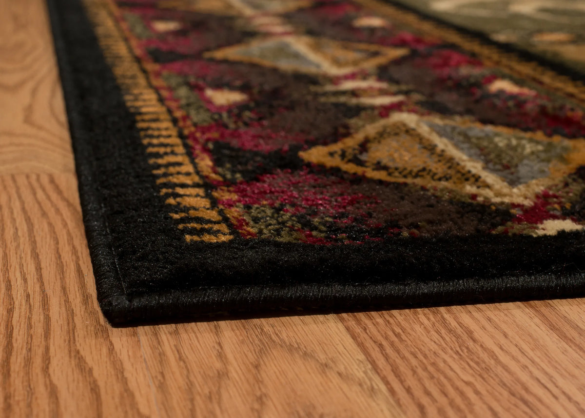 United Weavers Affinity Hunters Dream Lodge Rug - angle view