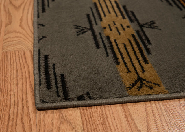 United Weavers Affinity Native Skye Red Rug - angle view