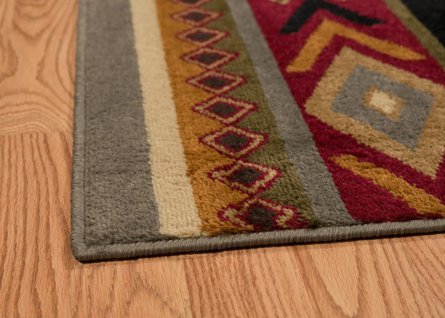United Weavers Affinity Spring Mountain Multi Rug - angle view