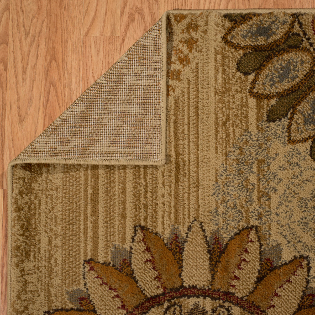 United Weavers Affinity Sundial Ivory Rug - backing detail