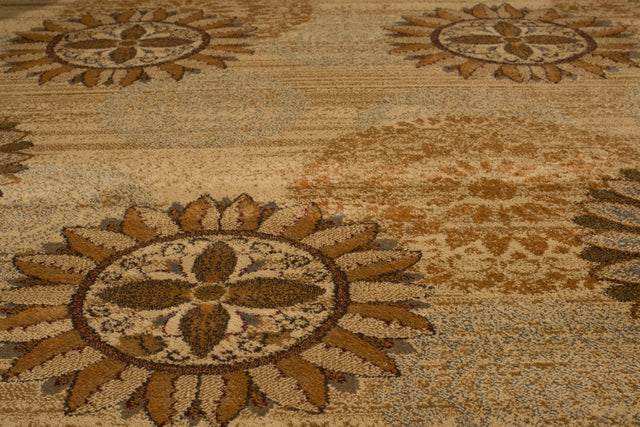 United Weavers Affinity Sundial Ivory Rug - close-up detail