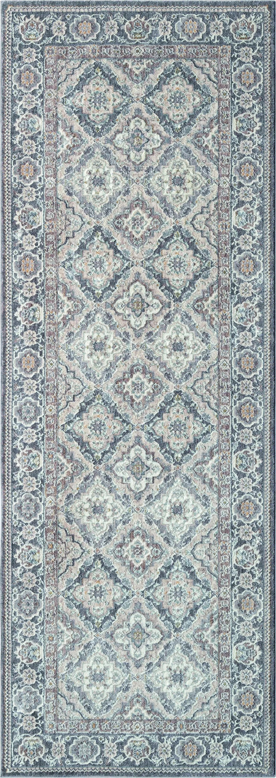 United Weavers Armada Amazing Grace Grey Rug - runner front view