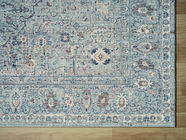 United Weavers Armada Clermont Blue Rug - angle view