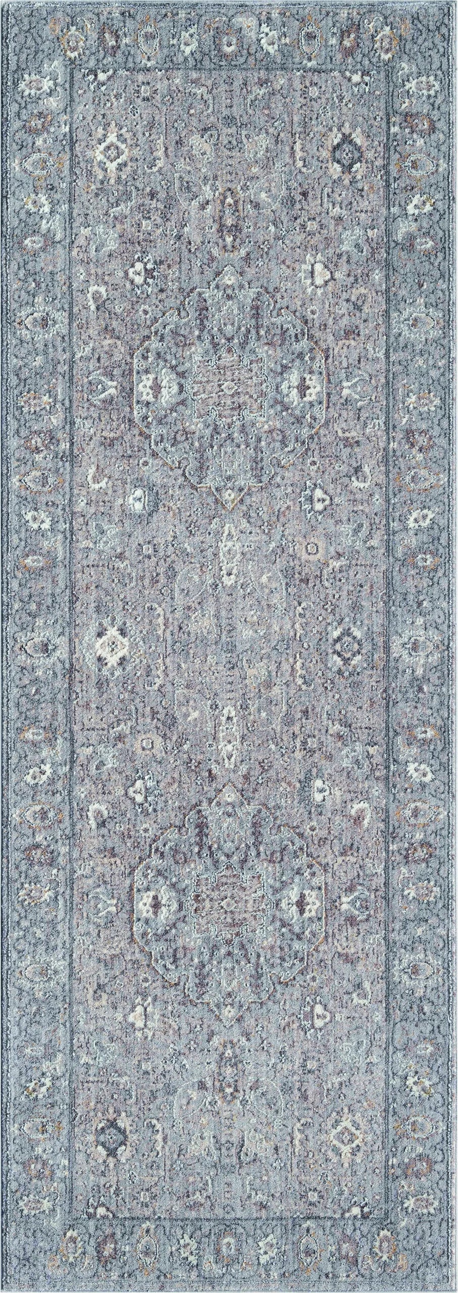 United Weavers Armada Clermont Grey Rug - runner front view