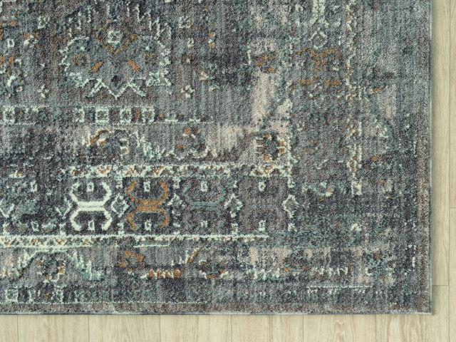 United Weavers Armada Crosswinds Grey Rug - angle view