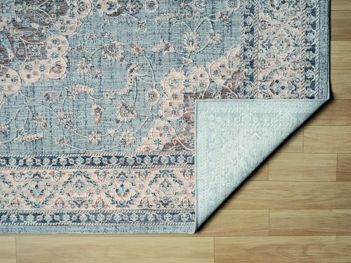 United Weavers Armada Enterprise Blue Rug - backing detail