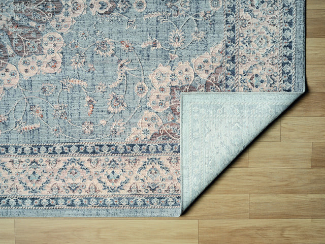 United Weavers Armada Enterprise Blue Rug - backing detail