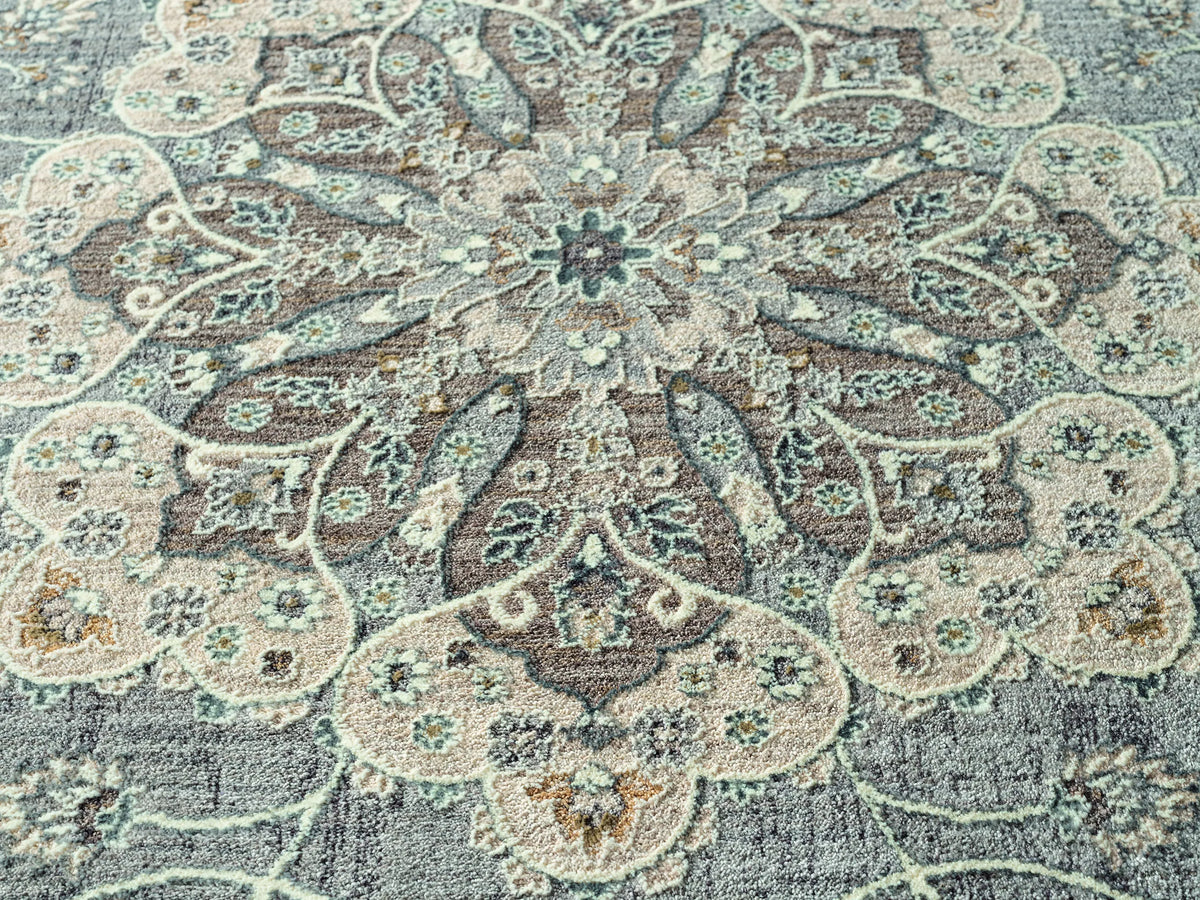 United Weavers Armada Enterprise Grey Rug - close-up detail