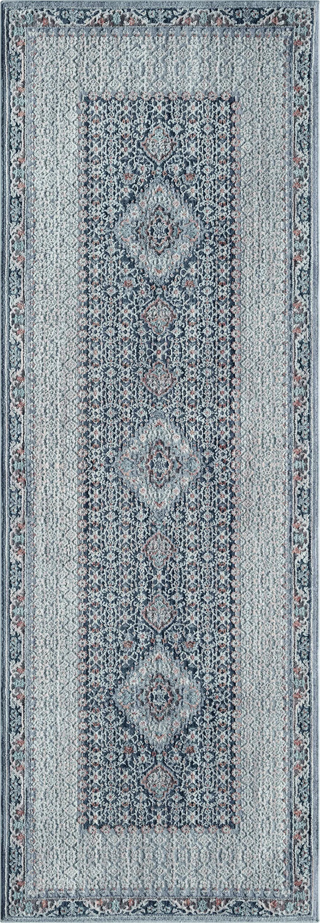 United Weavers Armada Sirius Blue Rug - runner front view