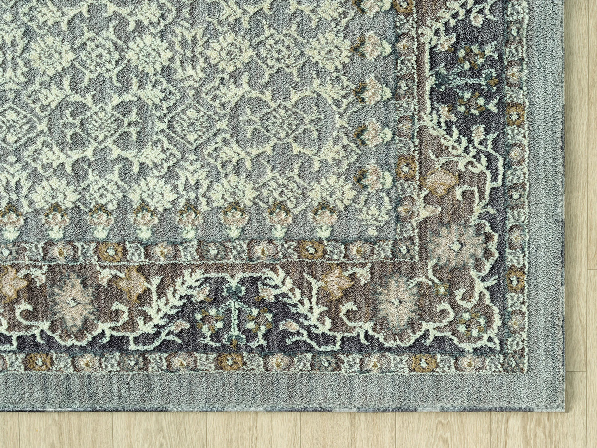 United Weavers Armada Sirius Grey Rug - angle view