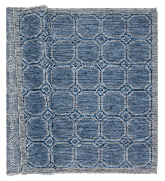 United Weavers Augusta Balos Blue Rug - backing detail