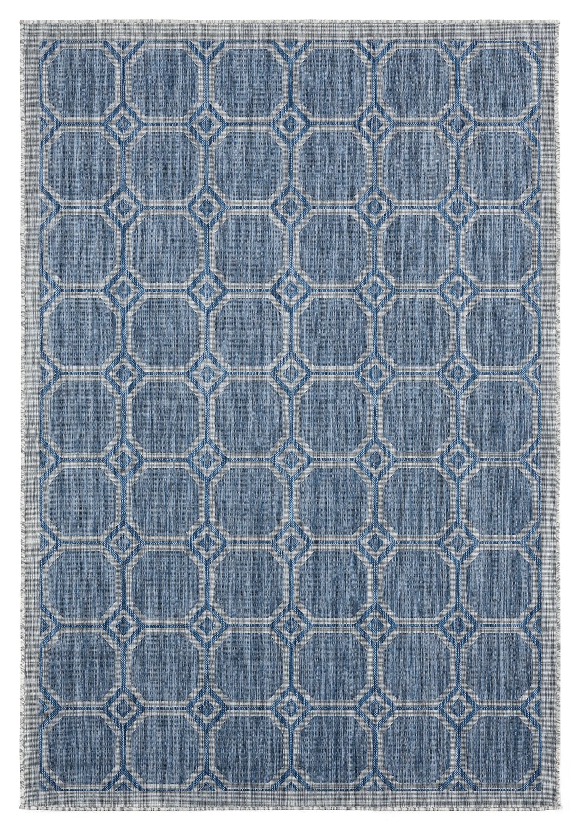 United Weavers Augusta Balos Blue Rug - front view