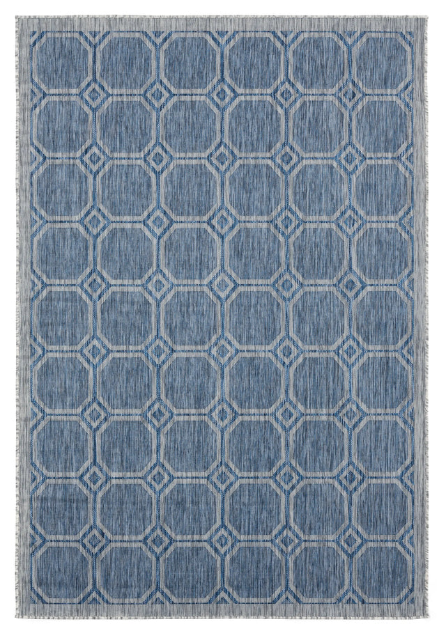 United Weavers Augusta Balos Blue Rug - front view