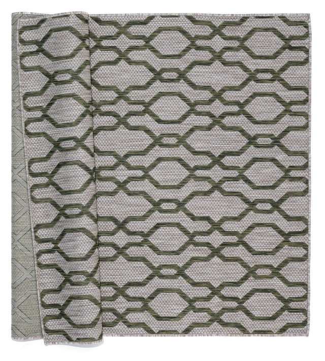 United Weavers Augusta Belle Mare Green Rug - backing detail
