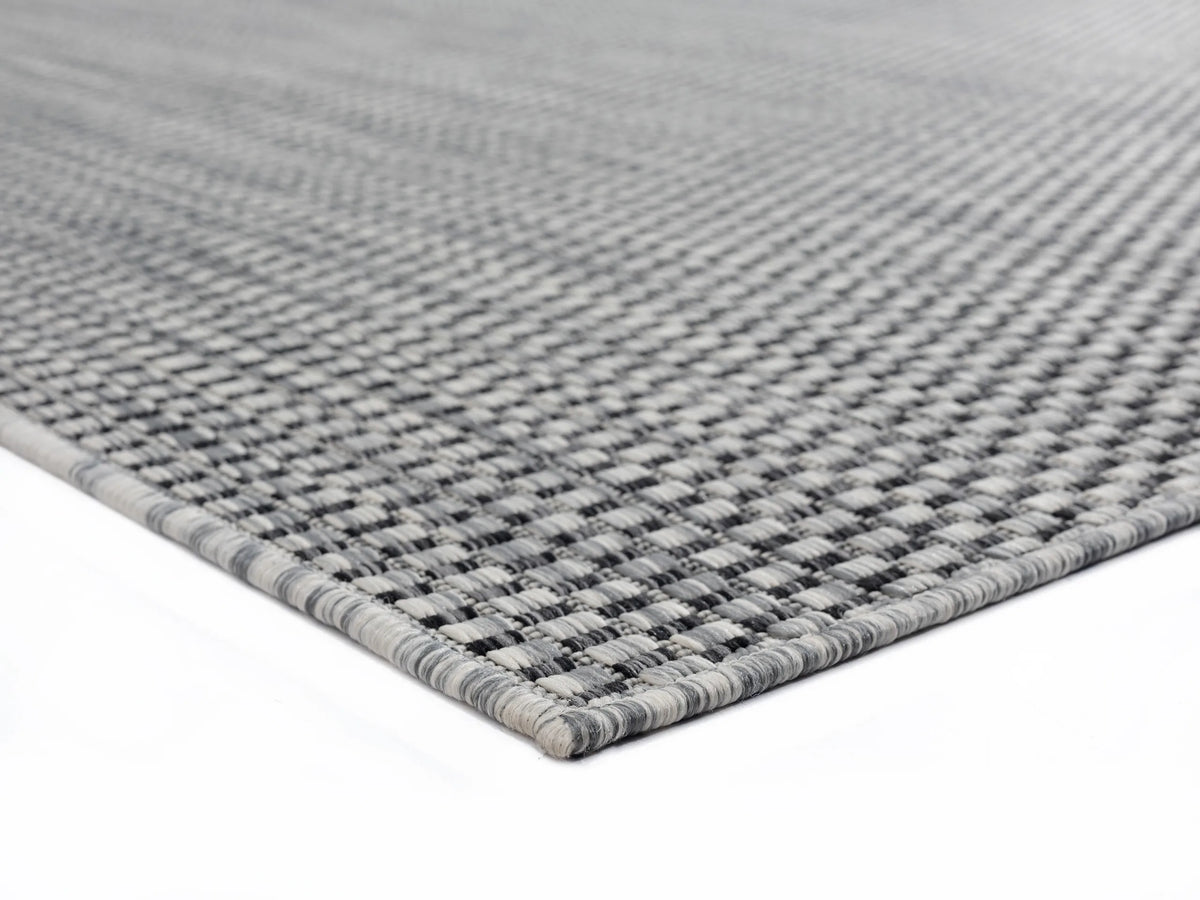 United Weavers Augusta Dominical Black Rug - angle view