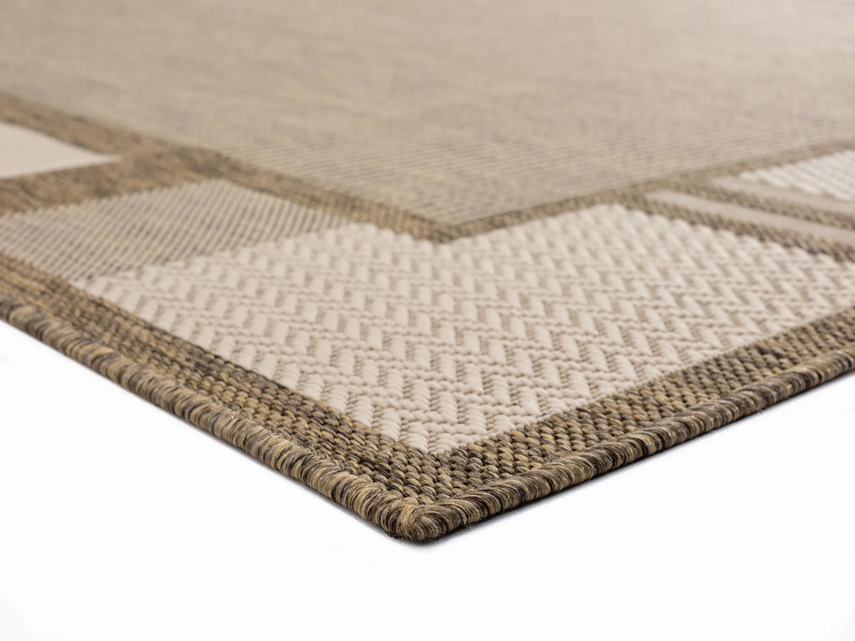 United Weavers Augusta Matira Brown Rug - angle view