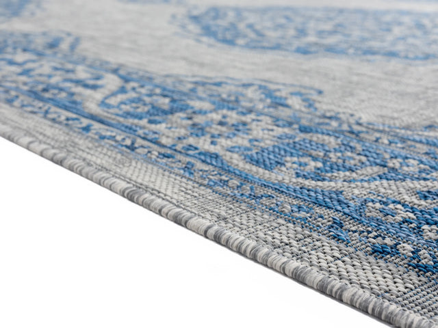 United Weavers Augusta Sant Andrea Blue Rug - pile height detail