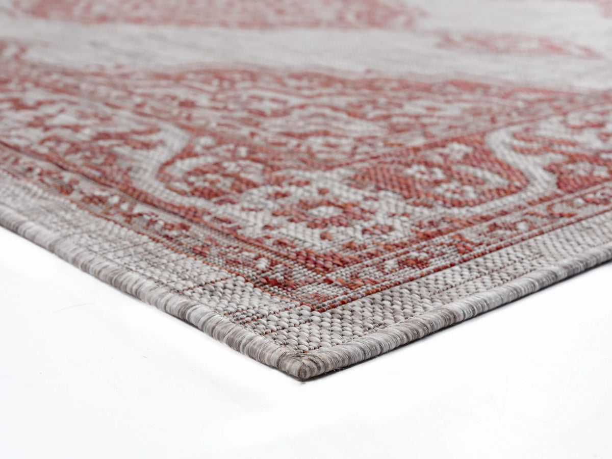 United Weavers Augusta Sant Andrea Terracotta Rug - angle view