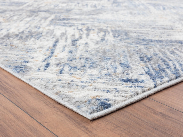 United Weavers Austin Archer Blue Rug - second angle view