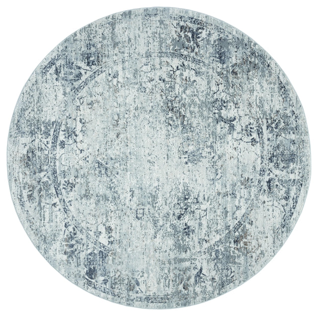 United Weavers Austin Clark Grey Rug - round front view