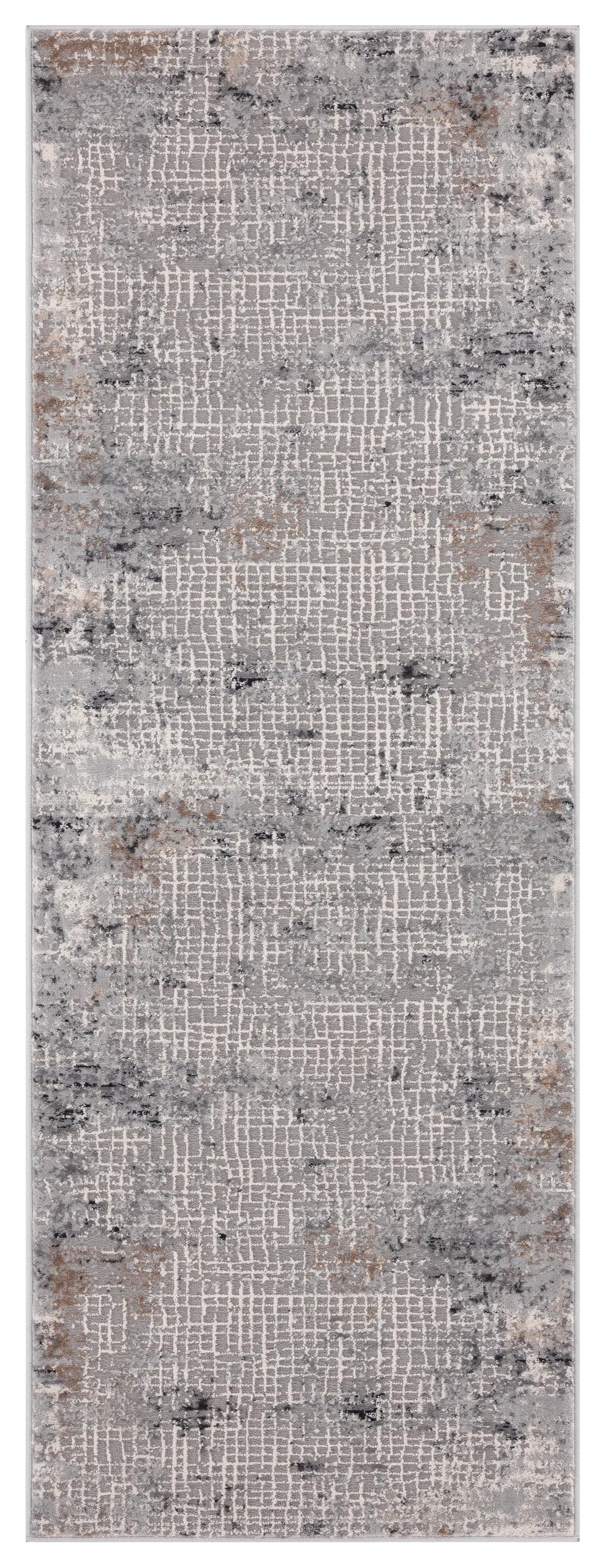 United Weavers Austin Devine Grey Rug - runner front view