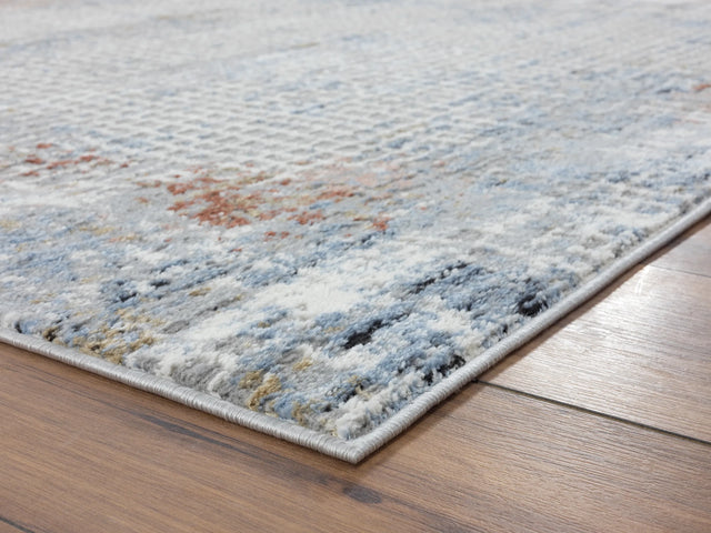 United Weavers Austin Devine Rust Rug - second angle view
