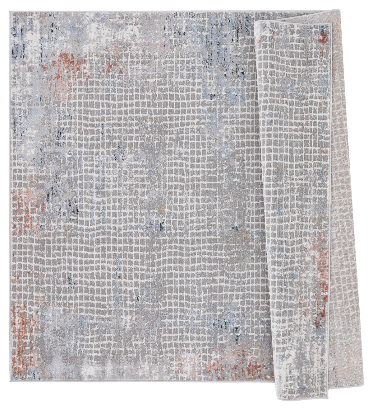 United Weavers Austin Devine Rust Rug - backing detail