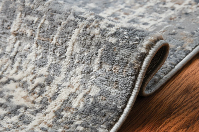 United Weavers Austin Elegance Grey Rug - side close-up detail
