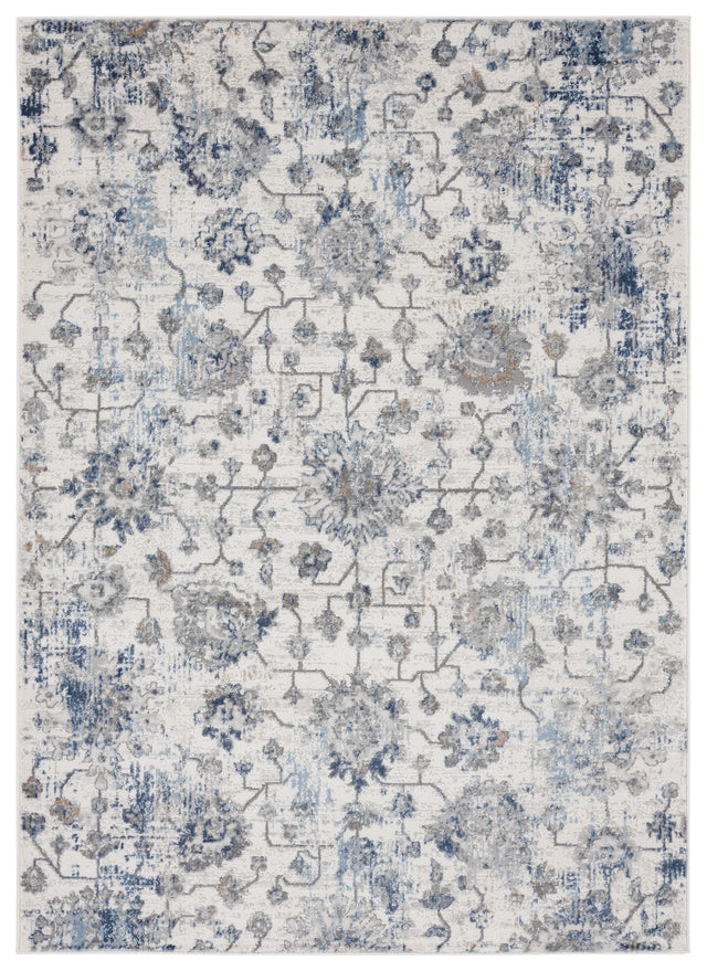 United Weavers Austin Heirloom Blue Rug - front view