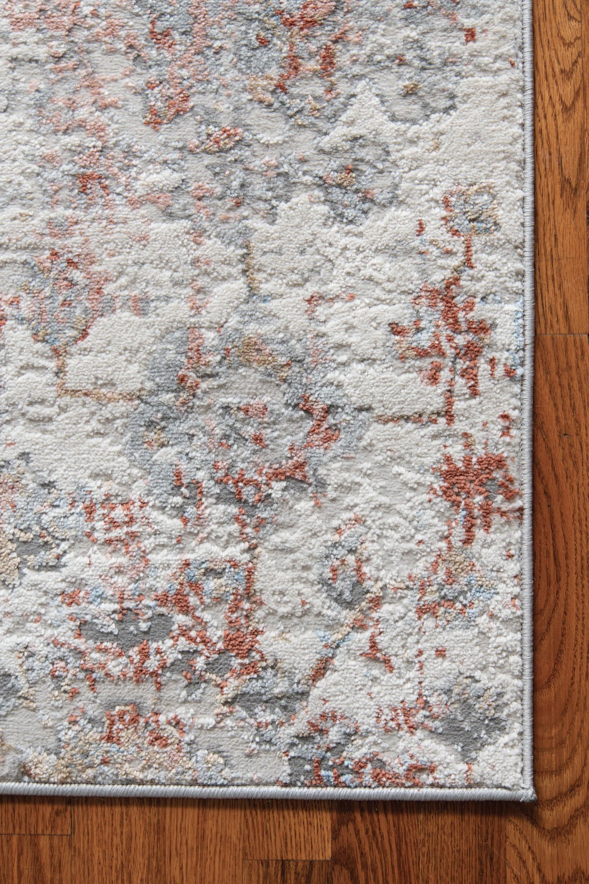 United Weavers Austin Heirloom Rust Rug - angle view