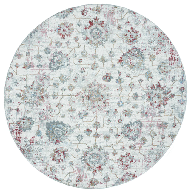 United Weavers Austin Heirloom Rust Rug - round front view