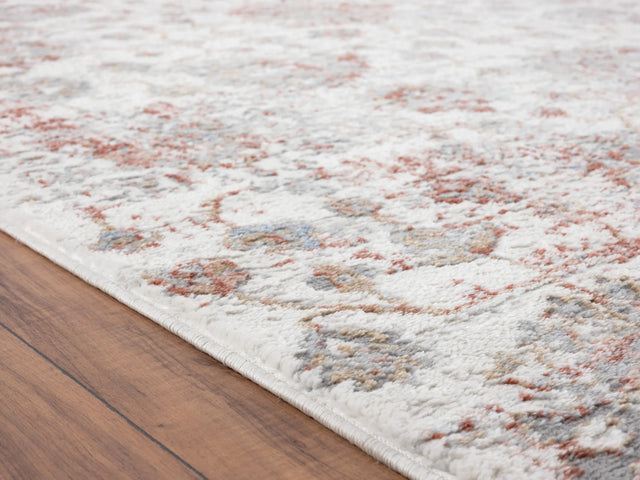 United Weavers Austin Heirloom Rust Rug - pile height detail