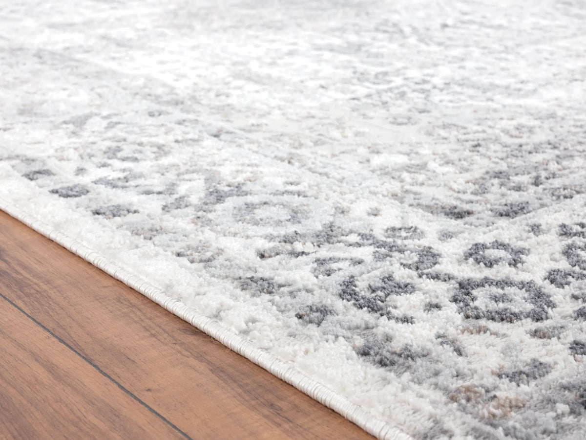United Weavers Austin Nixon Grey Rug - pile height detail