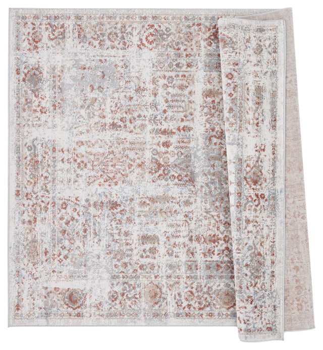 United Weavers Austin Nixon Rust Rug - backing detail