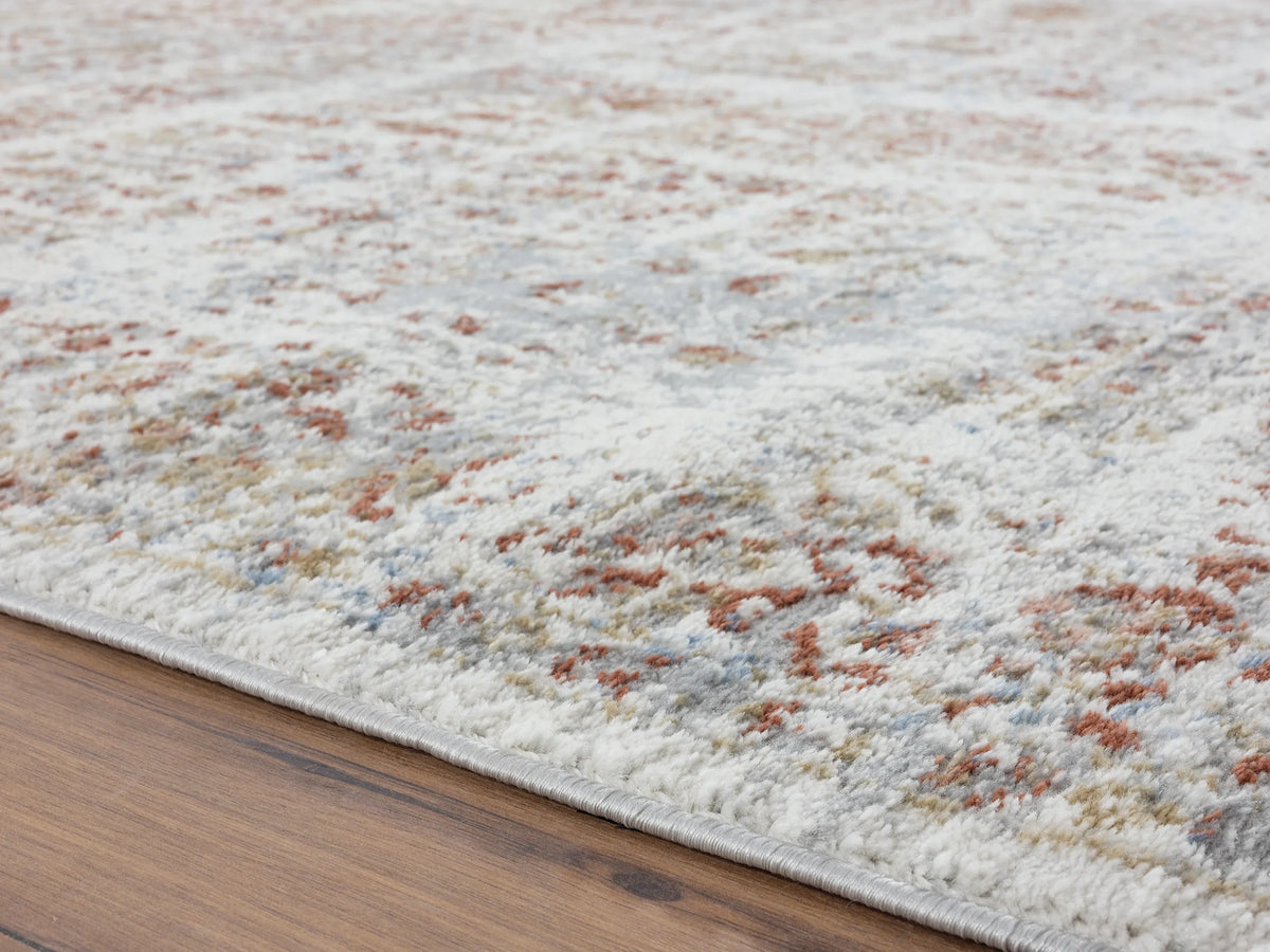 United Weavers Austin Nixon Rust Rug - pile height detail