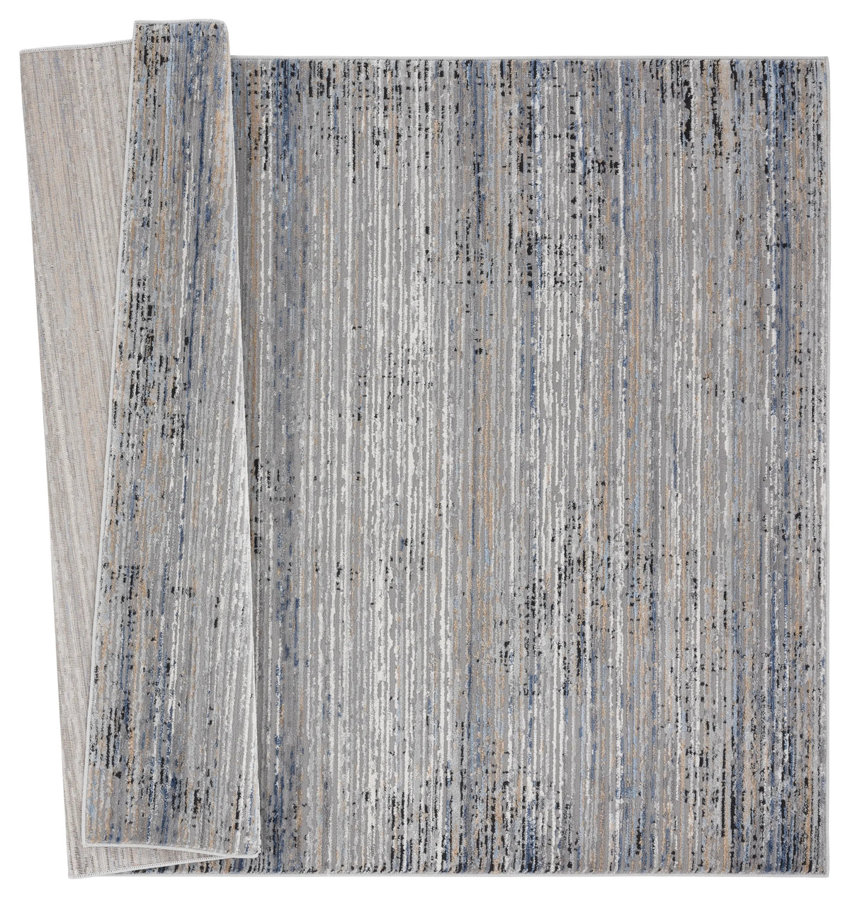 United Weavers Austin Westway Blue Rug - backing detail